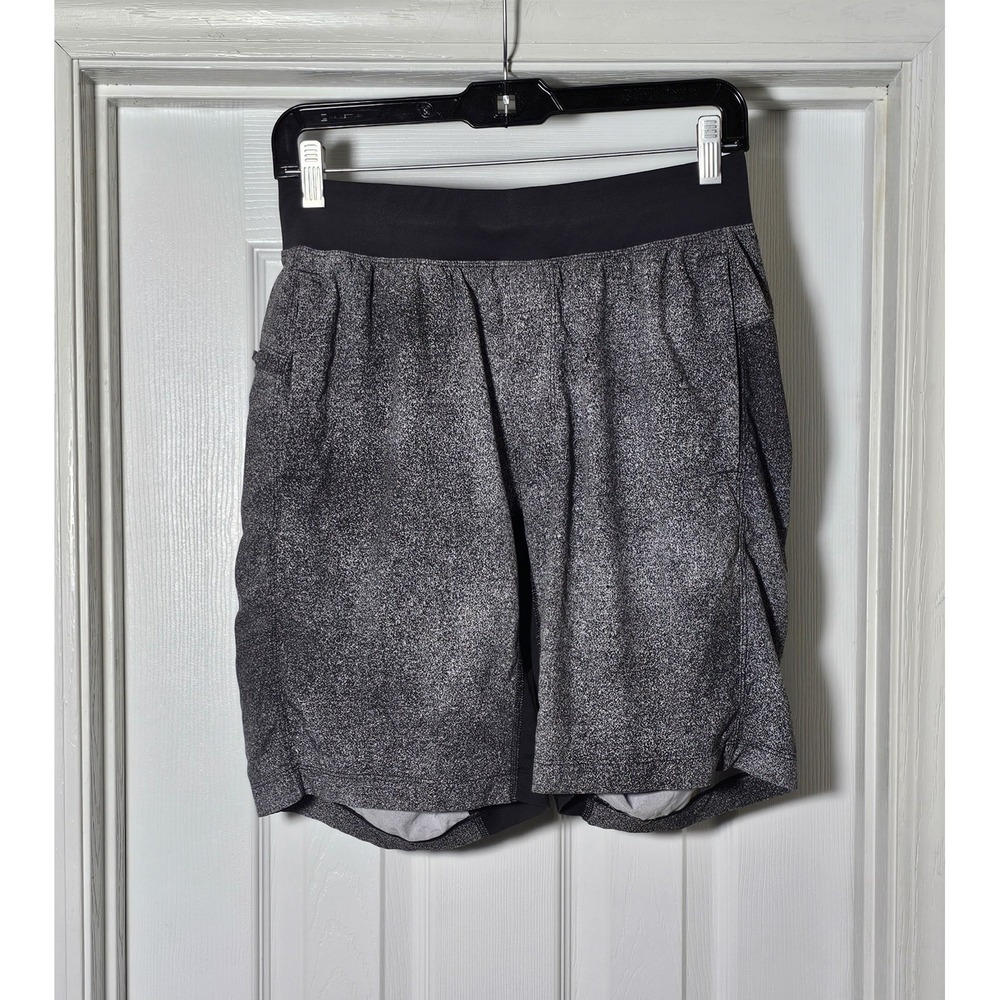 Lululemon Shorts Mens Small T.H.E. Short Linerless 9" Athletic Gym Heather Gray